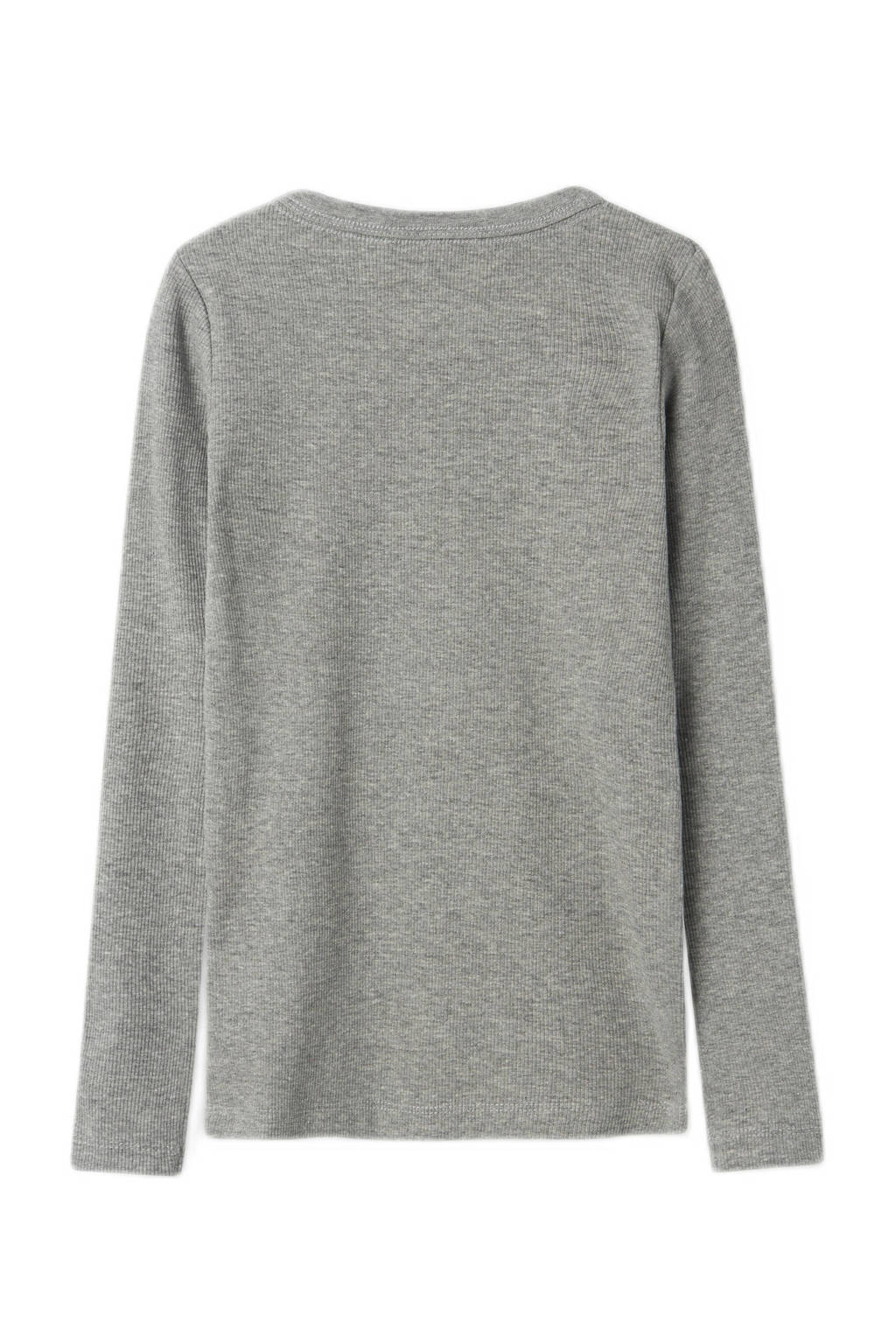 NAME IT longsleeve NKFNAKAL grijs melange