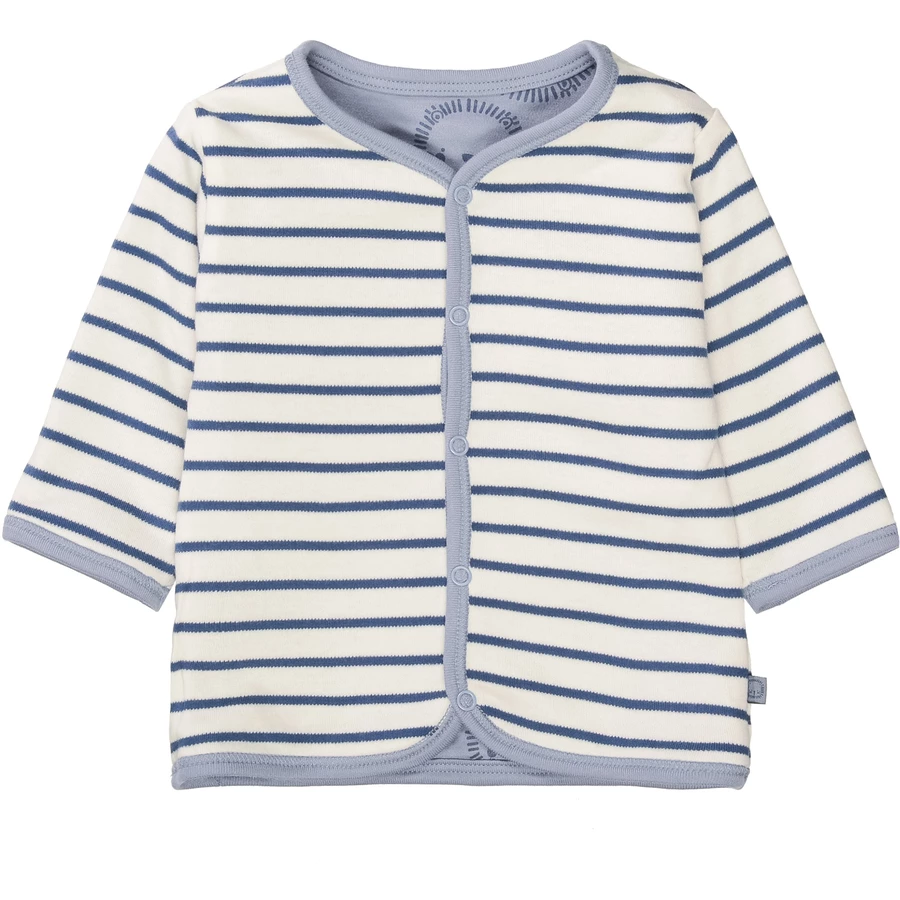 STACCATO Wendejacke soft blue gemustert