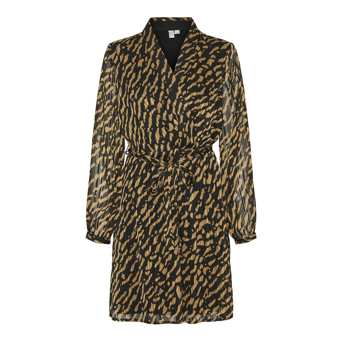 VERO MODA<br>Vestido curto, estampado, decote em V