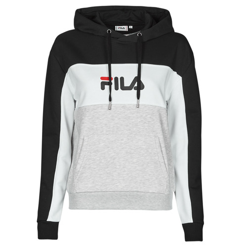 Fila - AQILA HOODY - Gris / Blanc / Noir