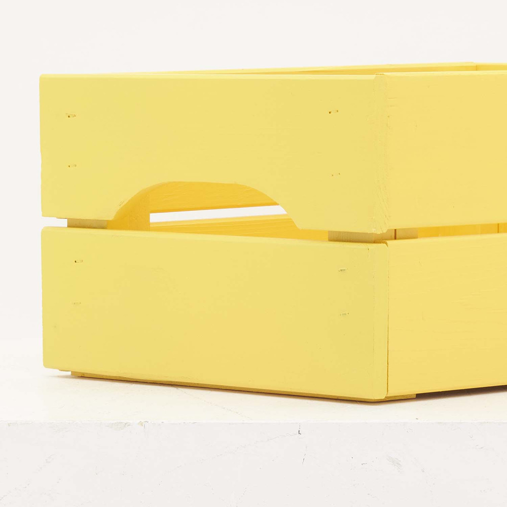 Caisse de rangement en pin petit modèle 31 x 25 15 cm