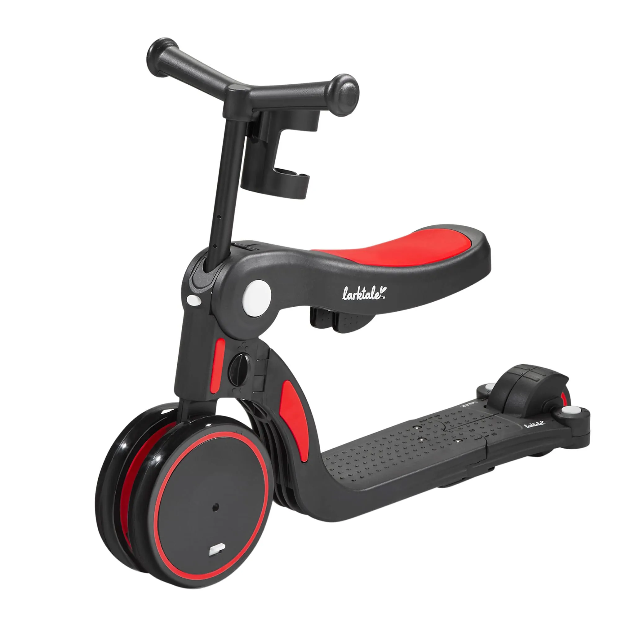 Larktale Trottinette 5 en 1 Scoobi™ - Rouge