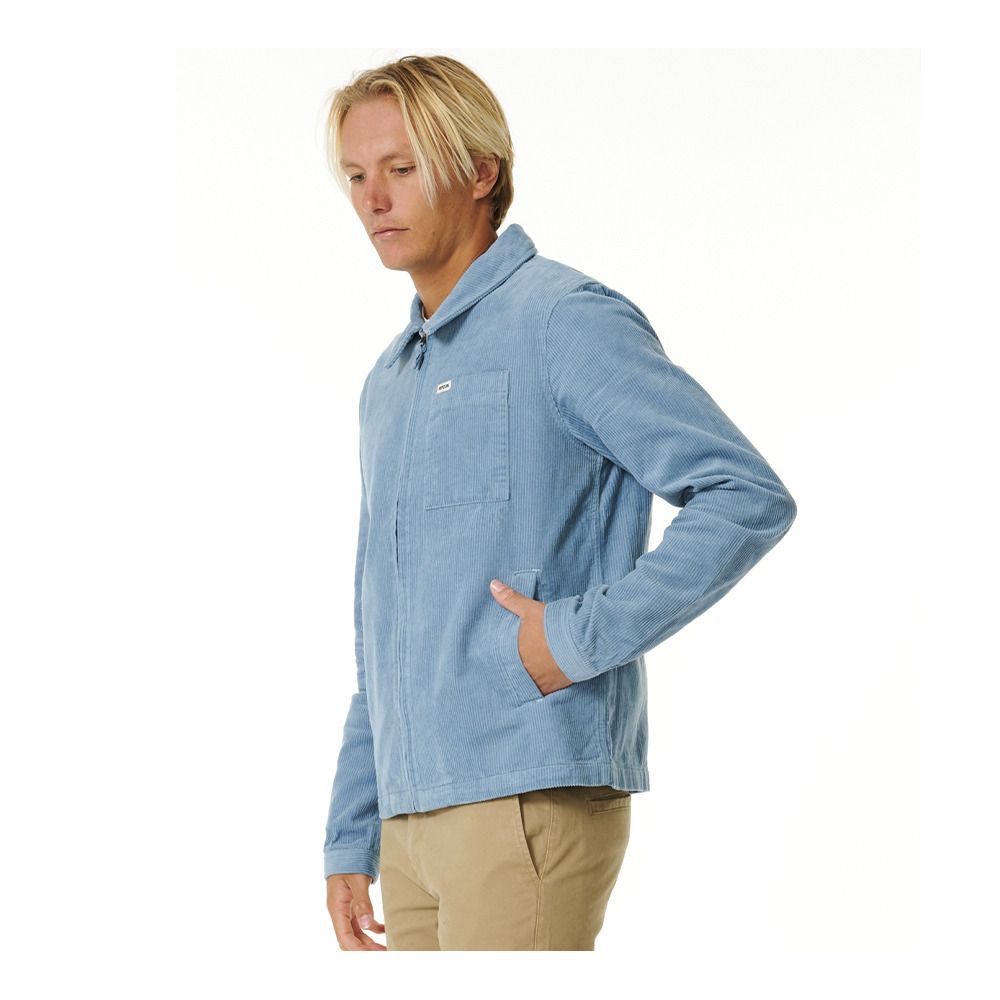 Rip Curl SURF REVIVAL CORD - Veste Homme dusty blue