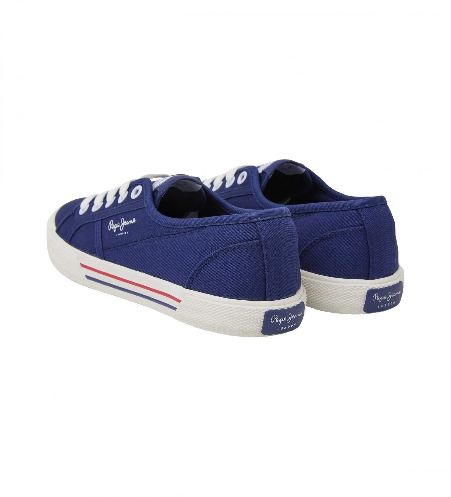 Tênis básico Brady da Pepe Jeans, cor azul marinho