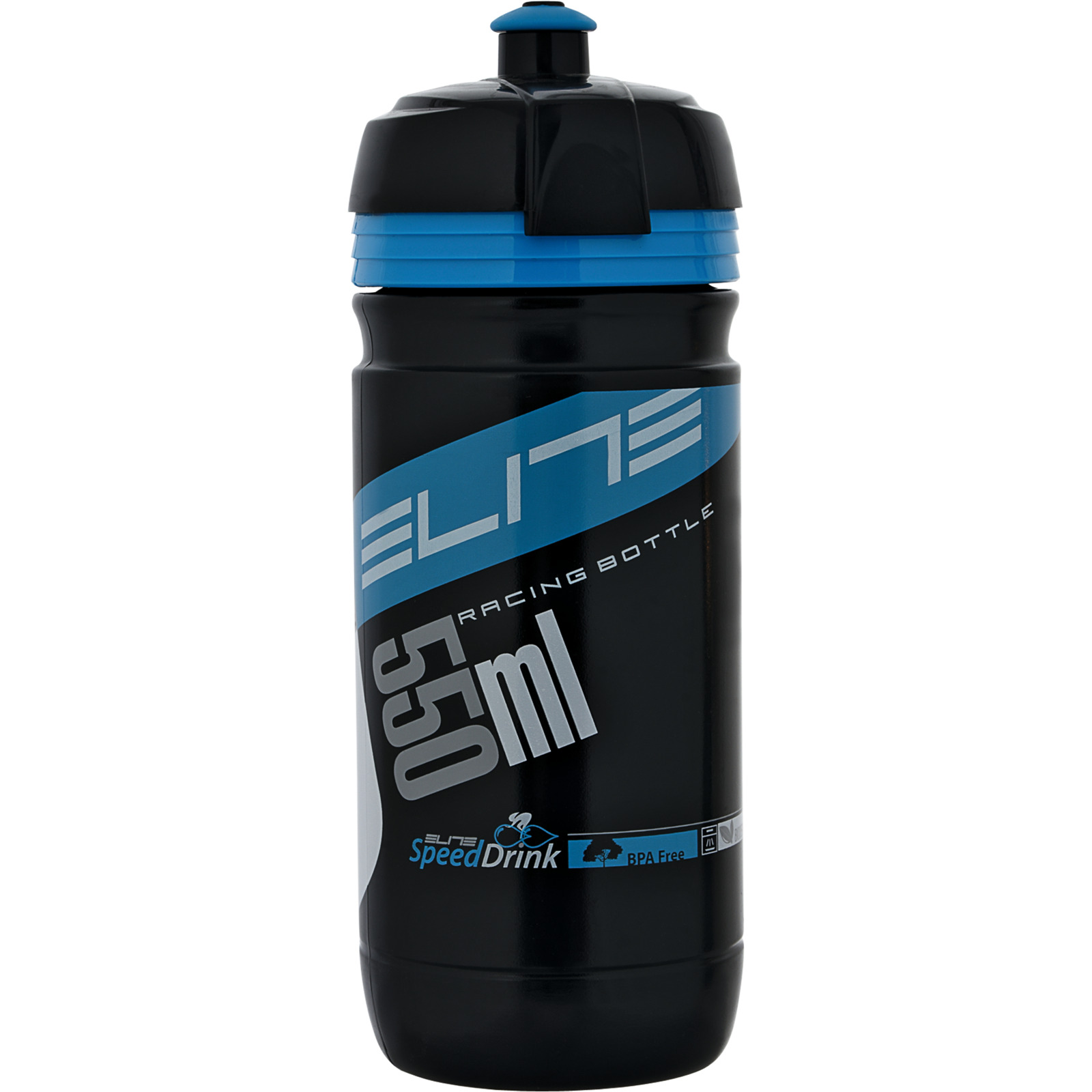 Elite Trinkflasche Corsa 550ml schwarz