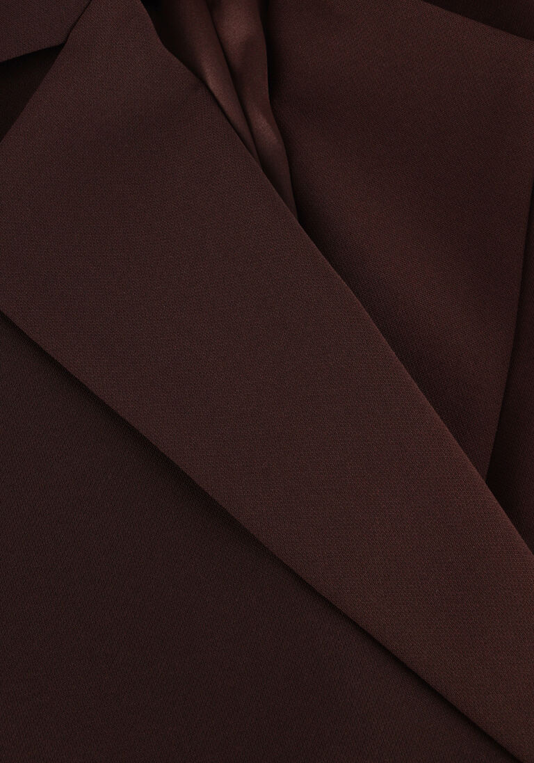 bruine second female blazer fique fitted blazer