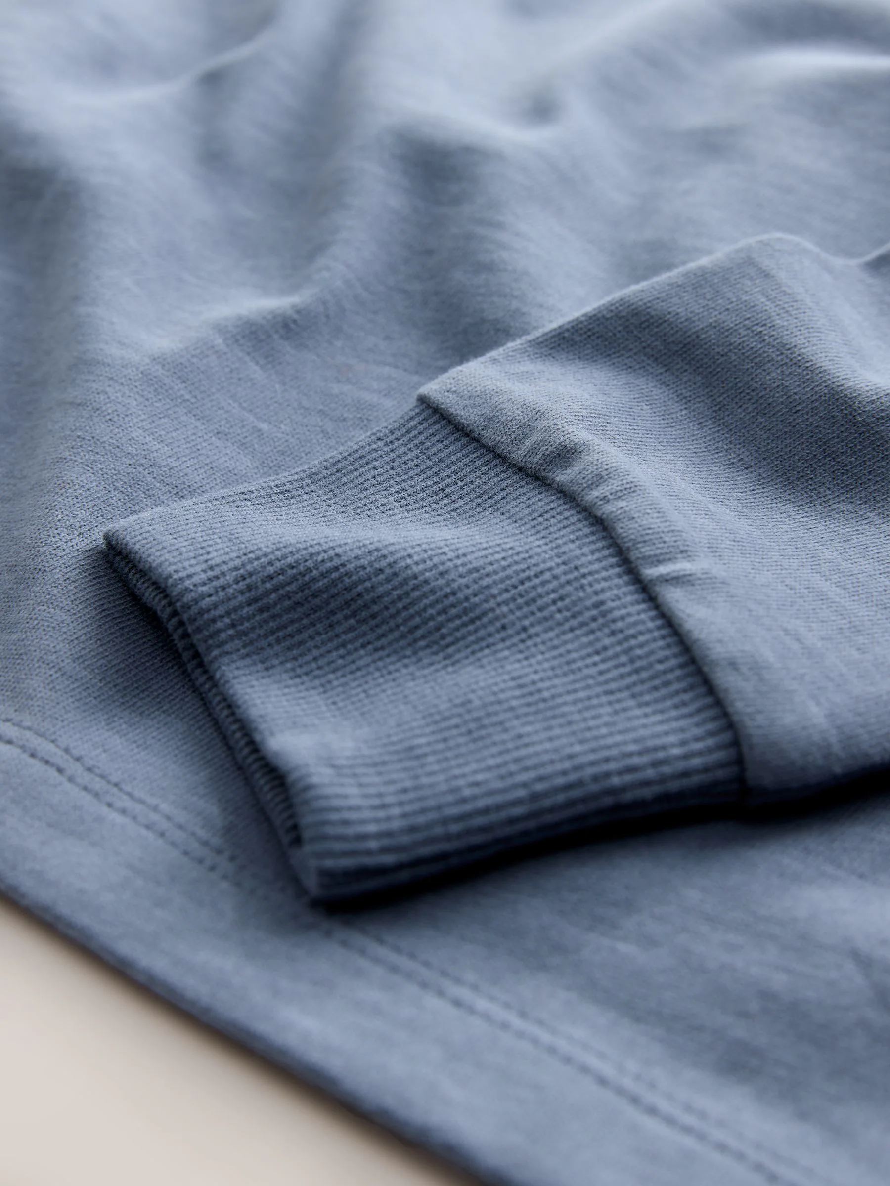 Normaal blauw - Behaaglijk T-shirt met lange mouwen (3-16 jr)