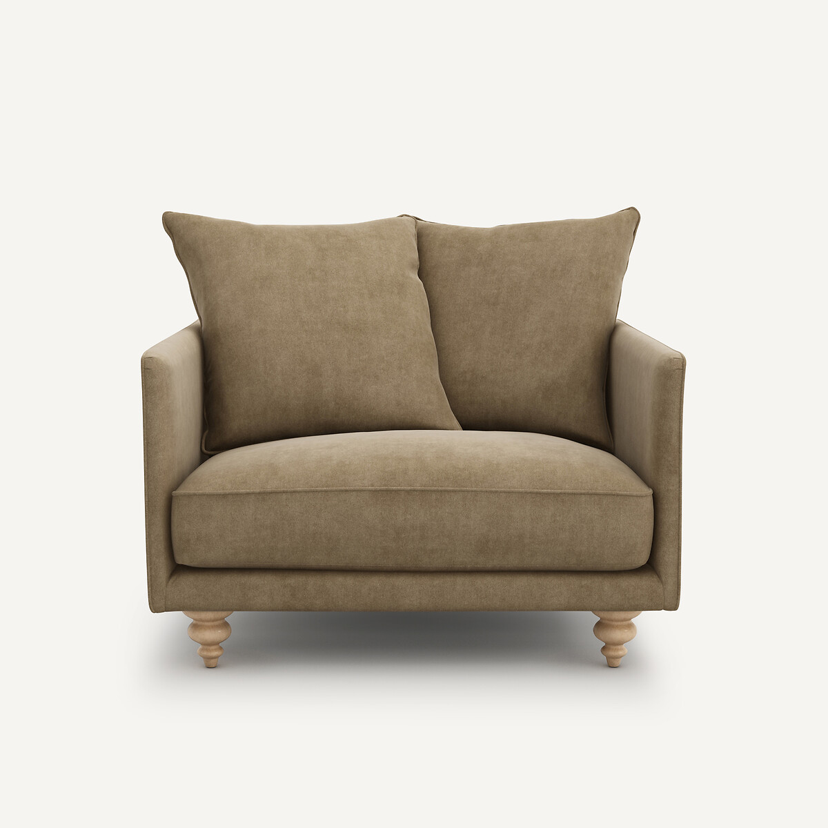 AM.PM<br>Fauteuil stonewashed fluweel, Lazare