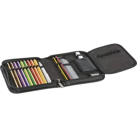 BRUNNEN Schüler-Etui, schwarz