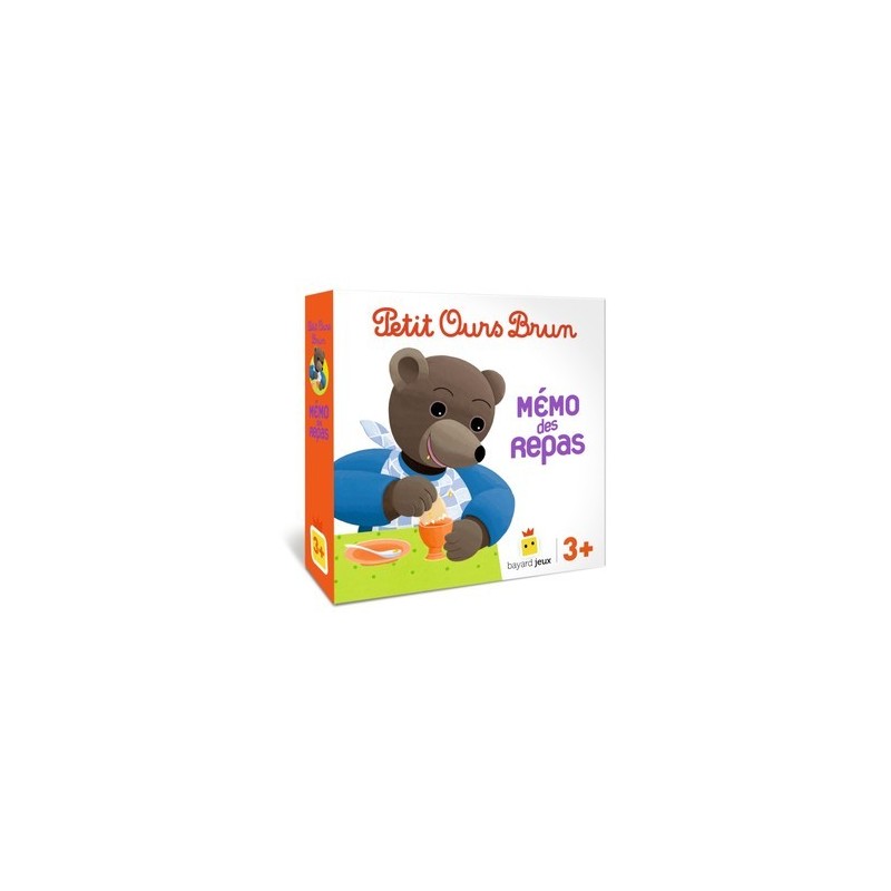 Petit ours brun - Memo des repas
