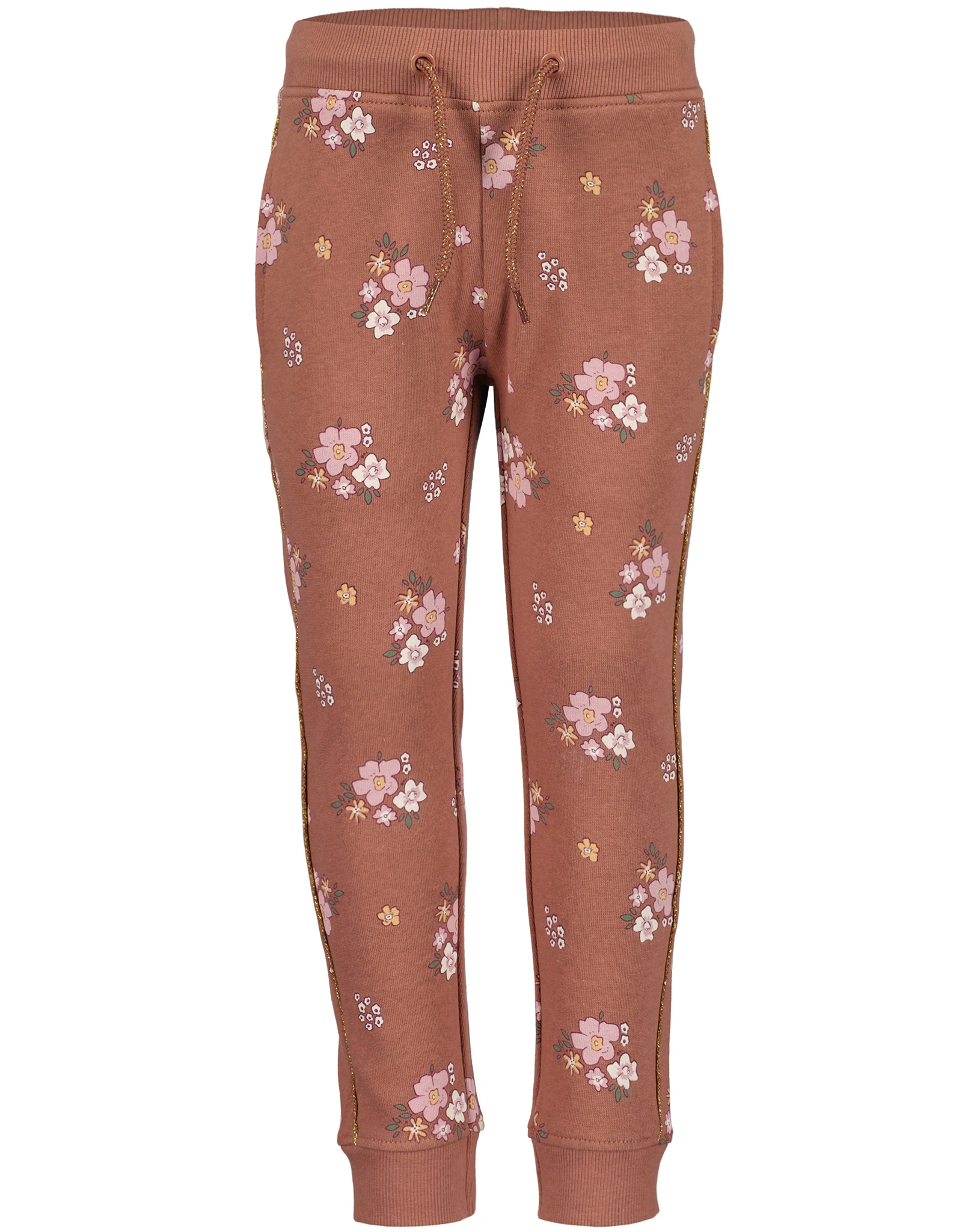 Sweathose FLORAL in kupfer