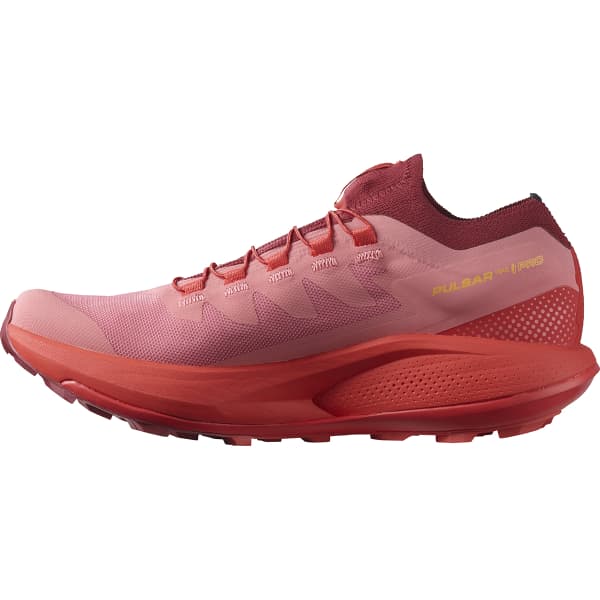 Chaussure trail SALOMON PULSAR TRAIL PRO W TEA ROSE/BIKING RED/BLAZING ORANG