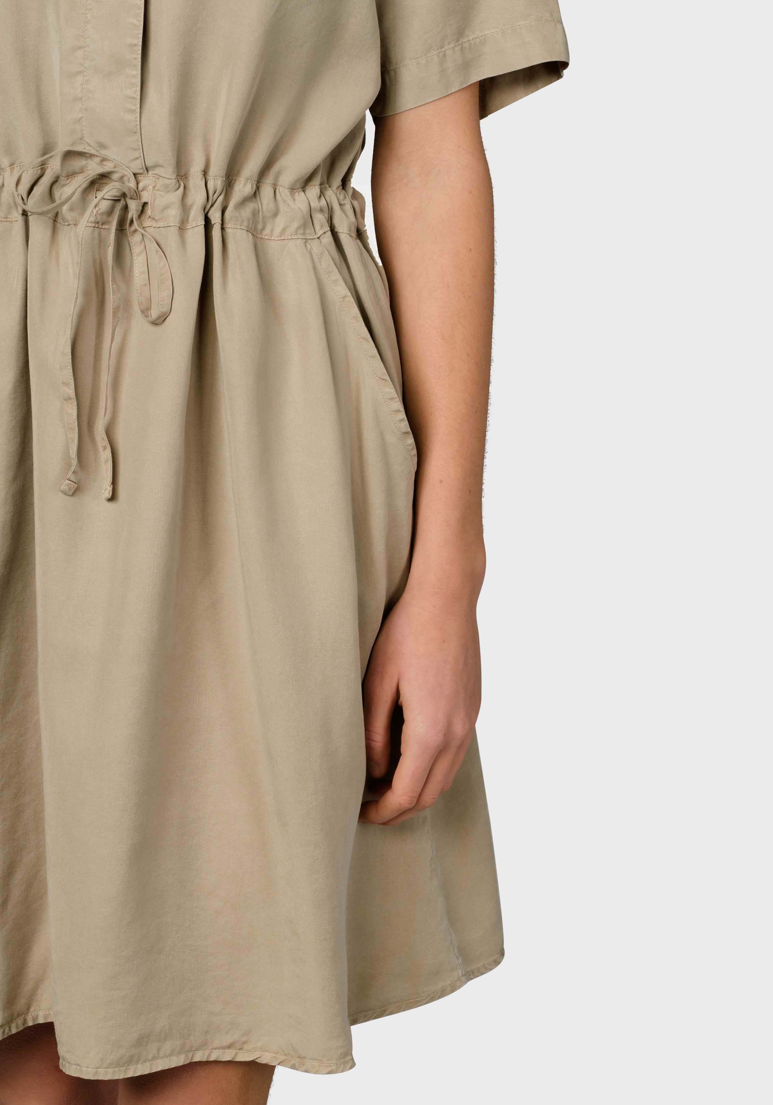 Klitmøller Collective Mini-Kleid Bjørk Sand