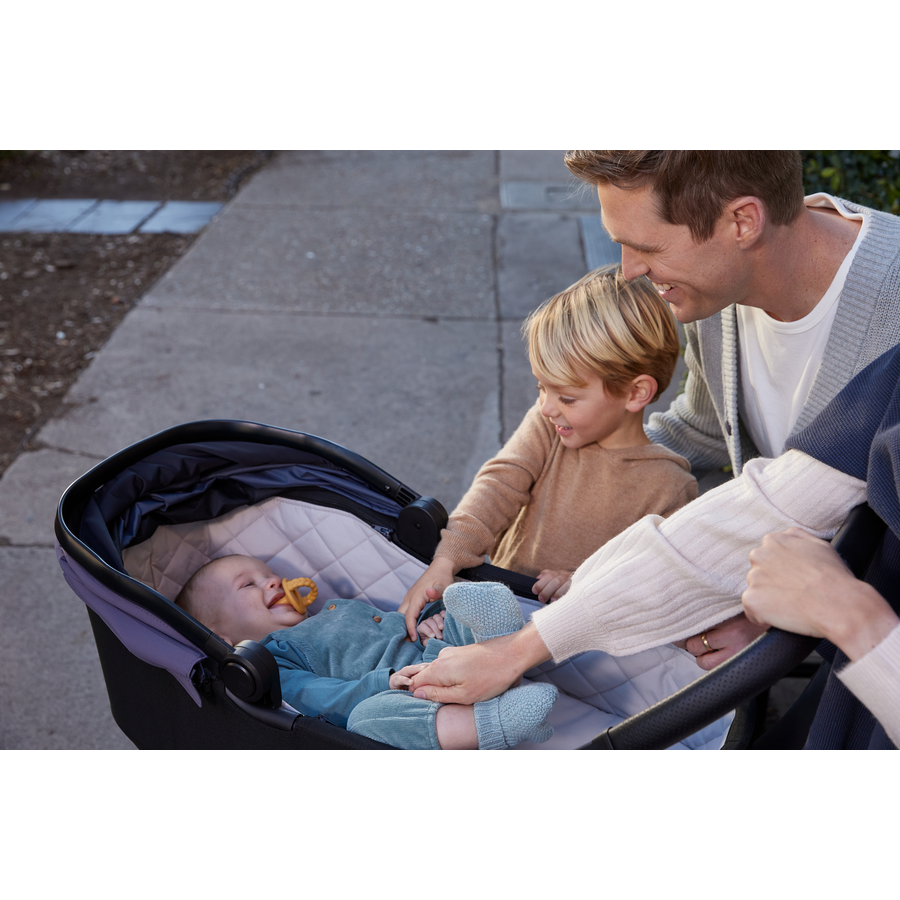 baby jogger Kinderwagen City Sights inkl. Babywanne Special Edition Commuter  Rahmen Charcoal inkl. Wetterschutz