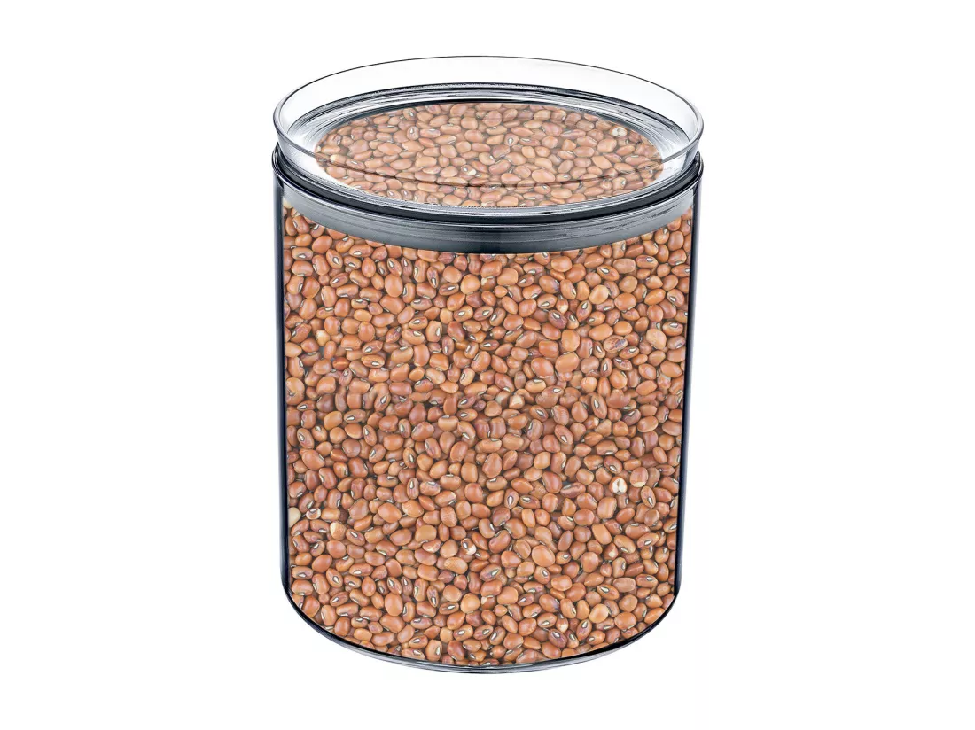Pack 3 Contenants Alimentaires Hermétique Moyen Rond Ø10,5x13cm 7house