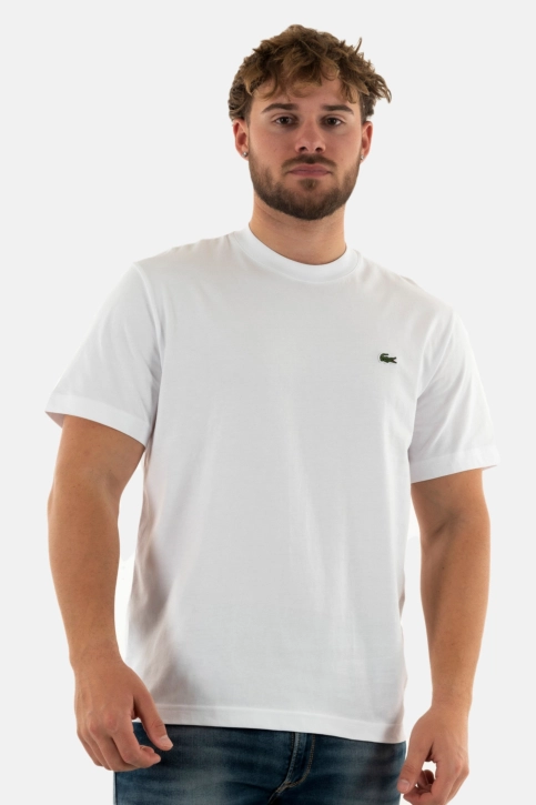 Tee shirt lacoste th7318 001 blanc