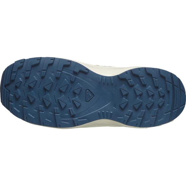 Chaussure trail SALOMON XA PRO V8 WP J BLACK/GRAY GREEN/POWDER GIALLO