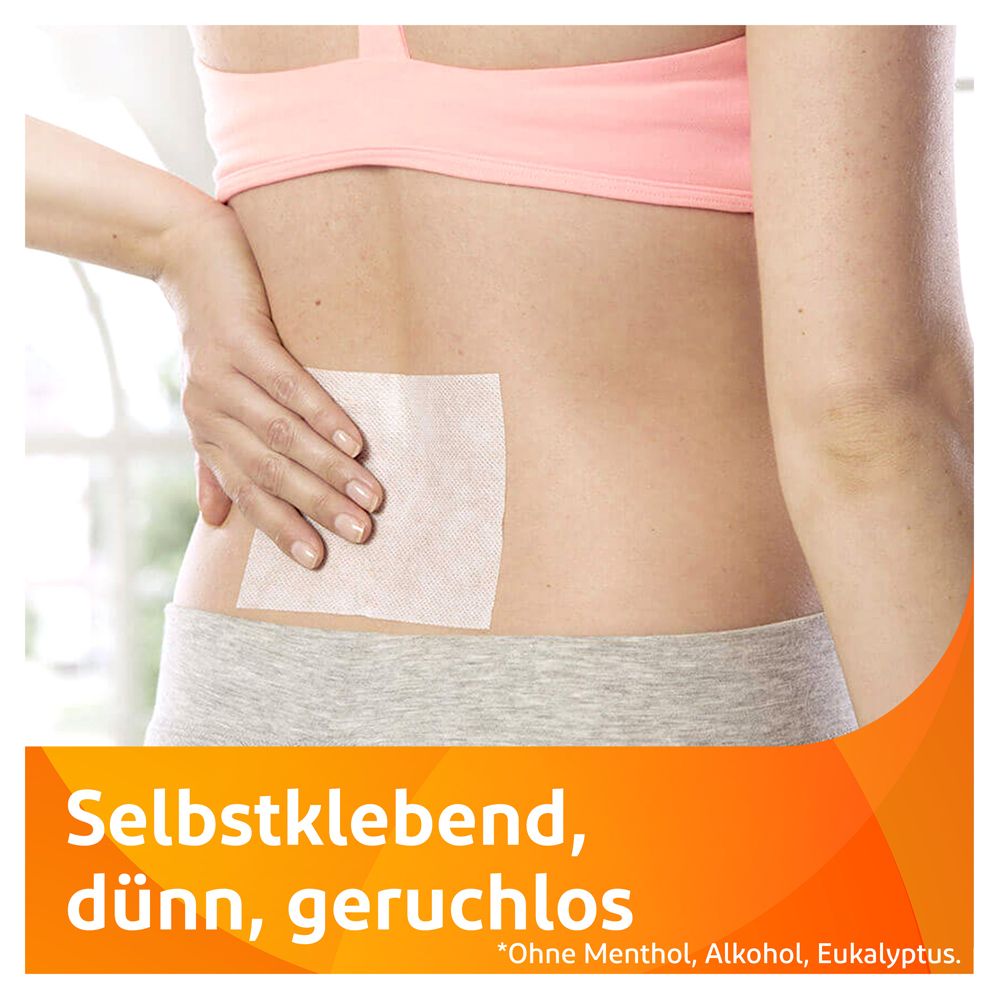 Voltaren Wärmepflaster ohne Arzneimittelwirkstoff, 4 Pflaster - Jetzt 20% Rabatt mit dem Code voltaren20 sparen