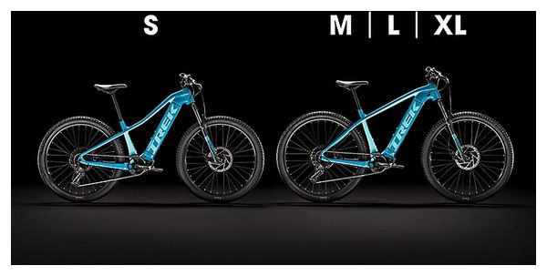 VTT Électrique Semi-Rigide Trek Powerfly Sport 7 EQ Shimano SLX / XT 12V 625Wh 27.5'' Noir Mat