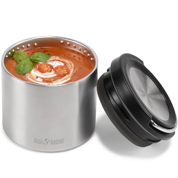 Boite alimentaire randonnée KLEAN KANTEEN 16OZ TK CANISTER (W/INSULATED LID) BRUSHED STAINLESS