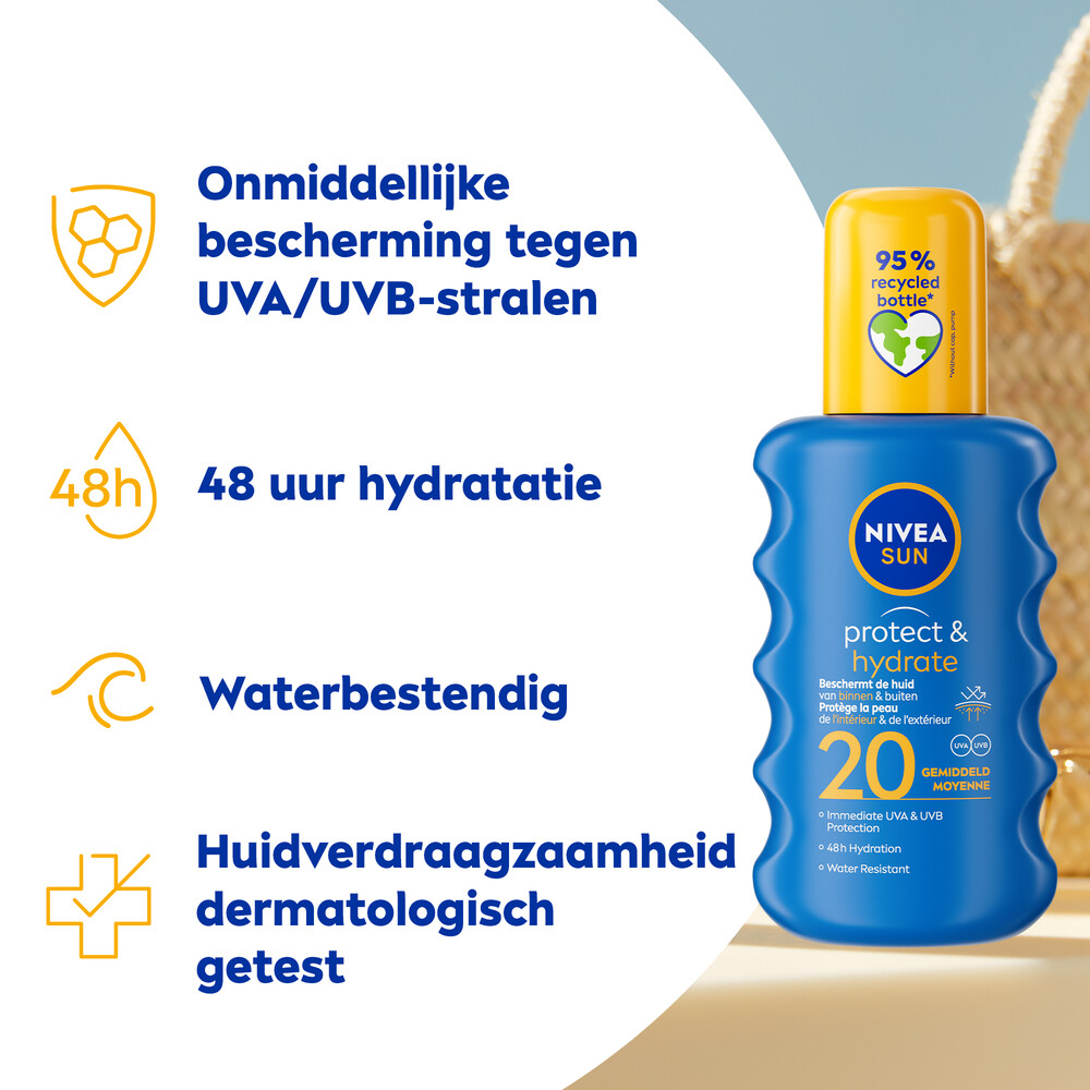 Nivea Sun Protect & Hydrate Zonnespray SPF 20200 ml