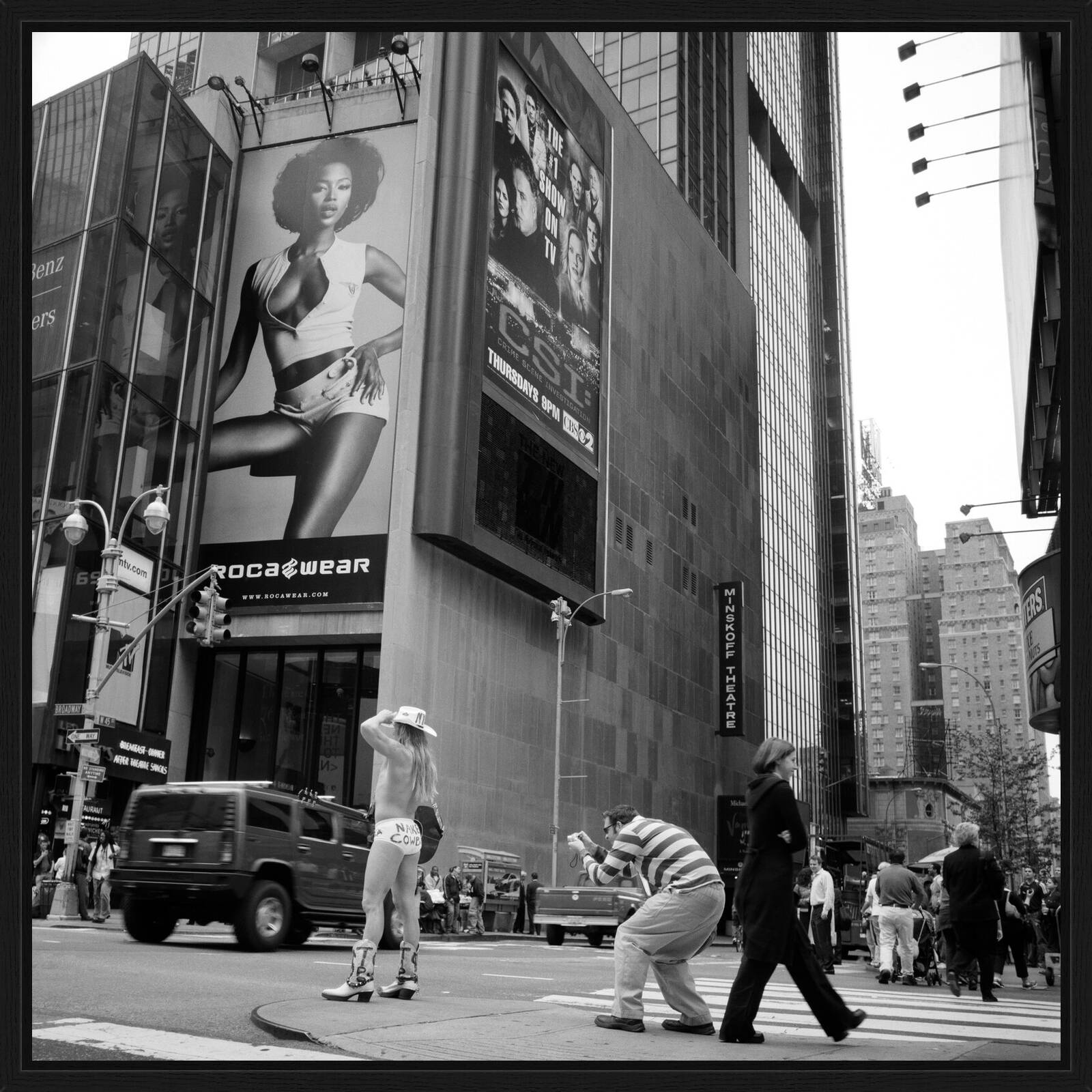 Times Square#4 by Wouter Deruytter - Limited Edition. Edition of: 150. Signed.