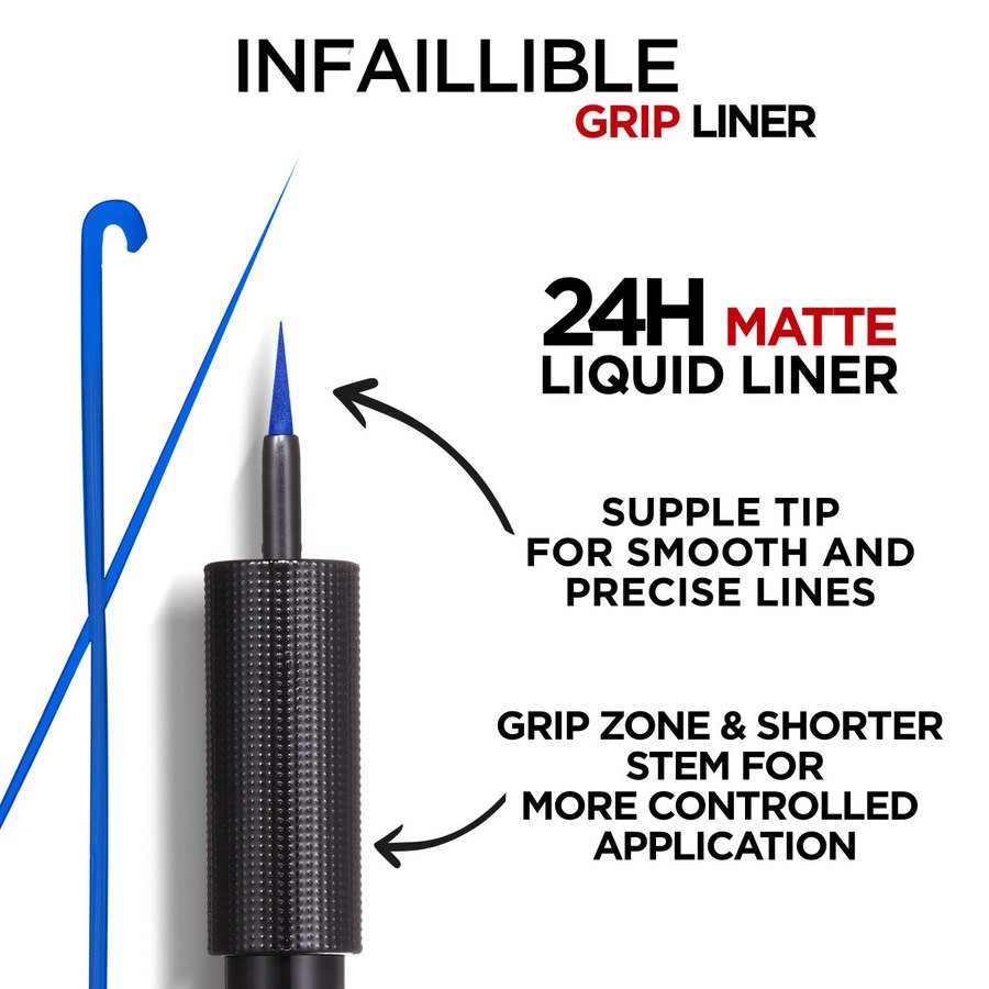L'Oréal Paris Infaillible Grip 24H Matte Liquid Liner 01 Matte Black 3ml