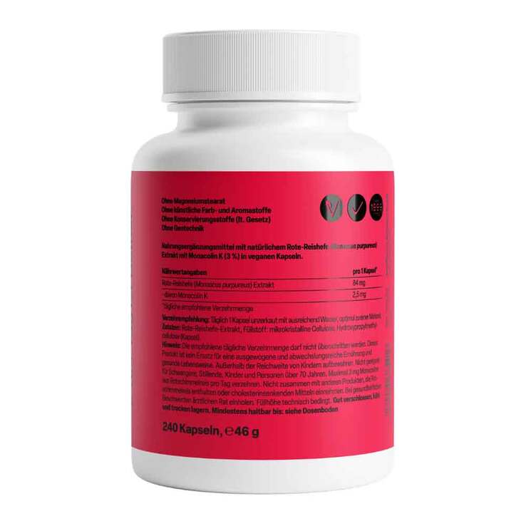 Opticolin K Monacolin 2,5 mg Kapseln, 240 St