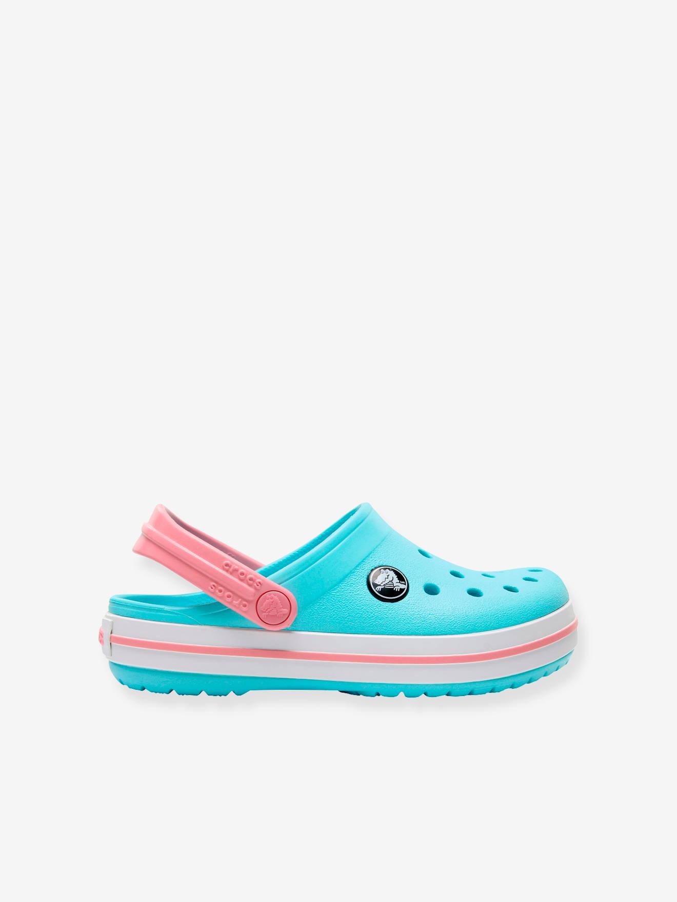 Crocband Clog K CROCS™ Clogs para meninos, tamanho médio, azul liso