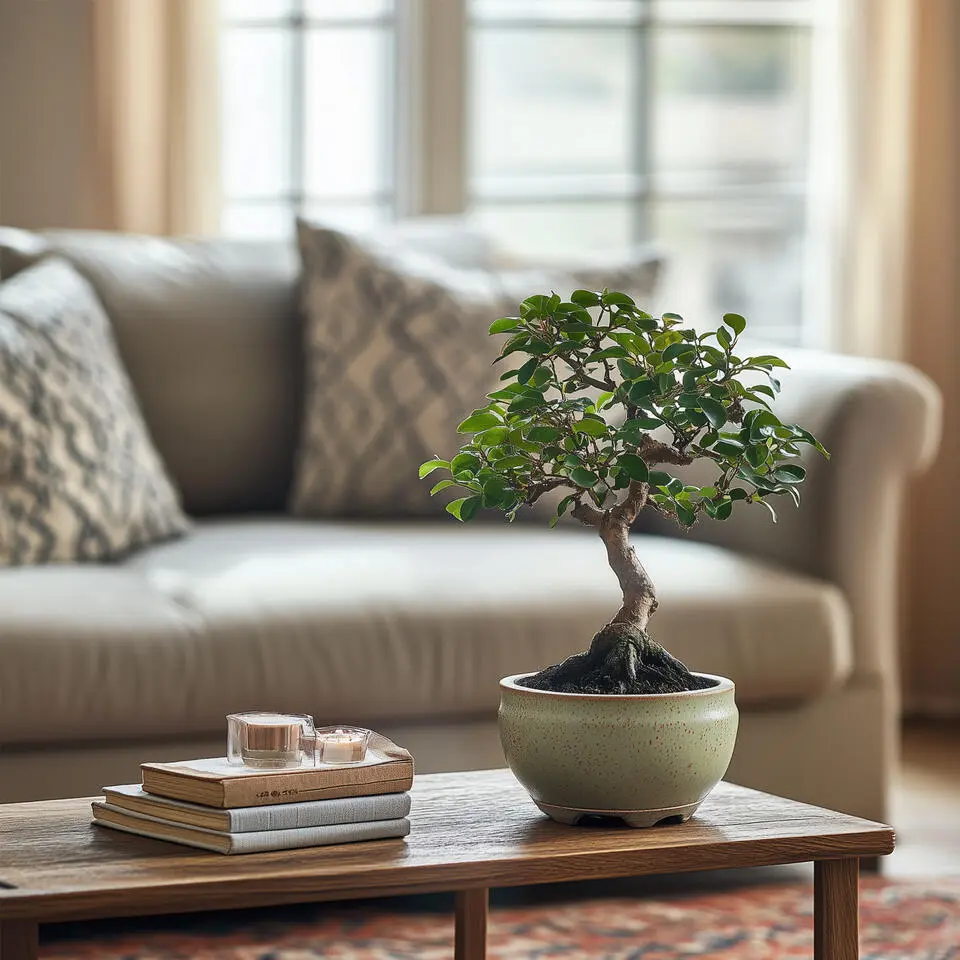 Bonsai - Carmona microphylla - Hoogte 25-30cm - ⌀15cm