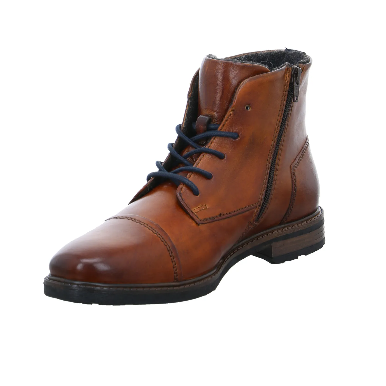 BUGATTI SHOES Winter-Boots Cognac Leder