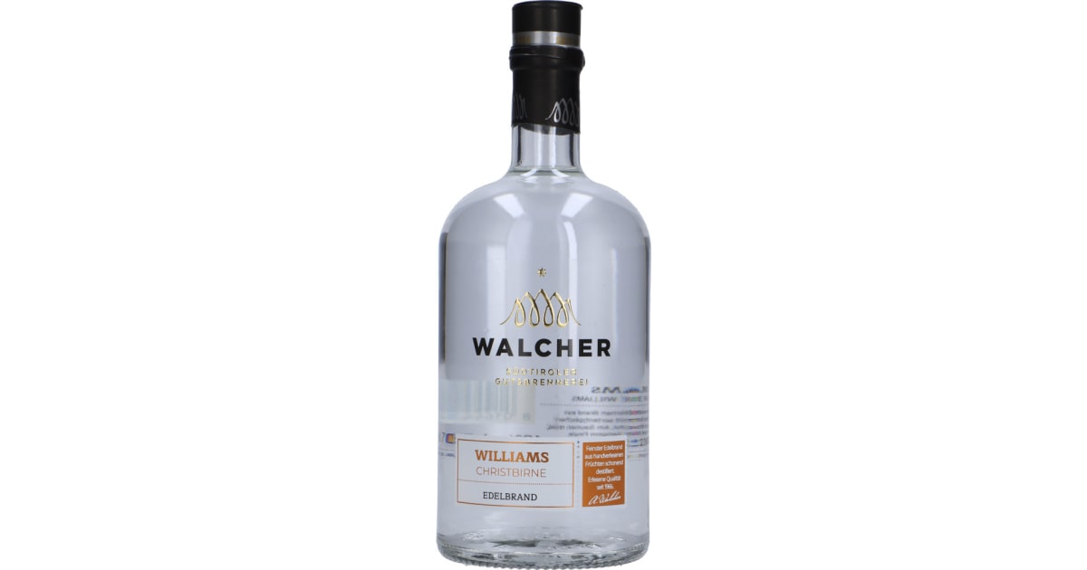 Walcher Williamsedelbrand (Einweg)