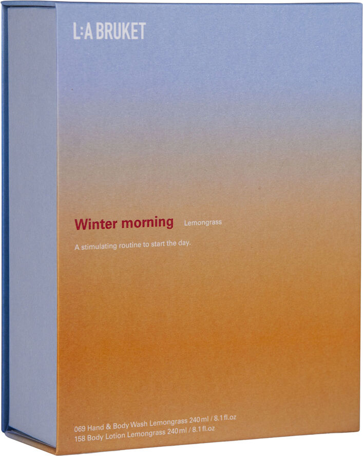 L:a Bruket WINTER MORNING LG KIT