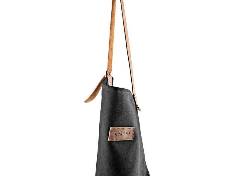 Eva Solo Kochschürze in Canvas & Leder Braun/Schwarz Schürze mit Taschen