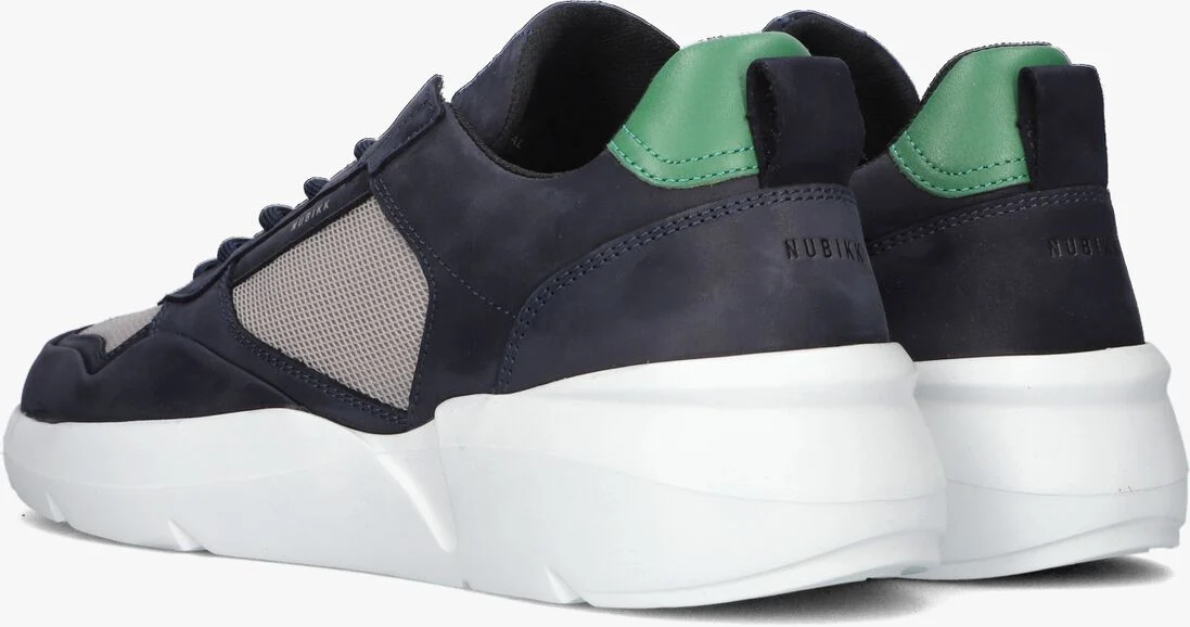 NUBIKK blauwe nubikk lage sneakers roque road wave