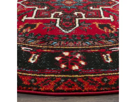 Tapis Red & Multi 91 X 91 cm - Henley