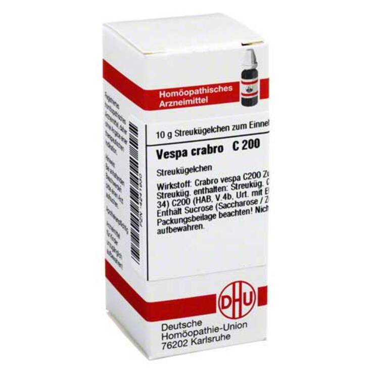 DHU Vespa Crabro C 200 Globuli, 10 g