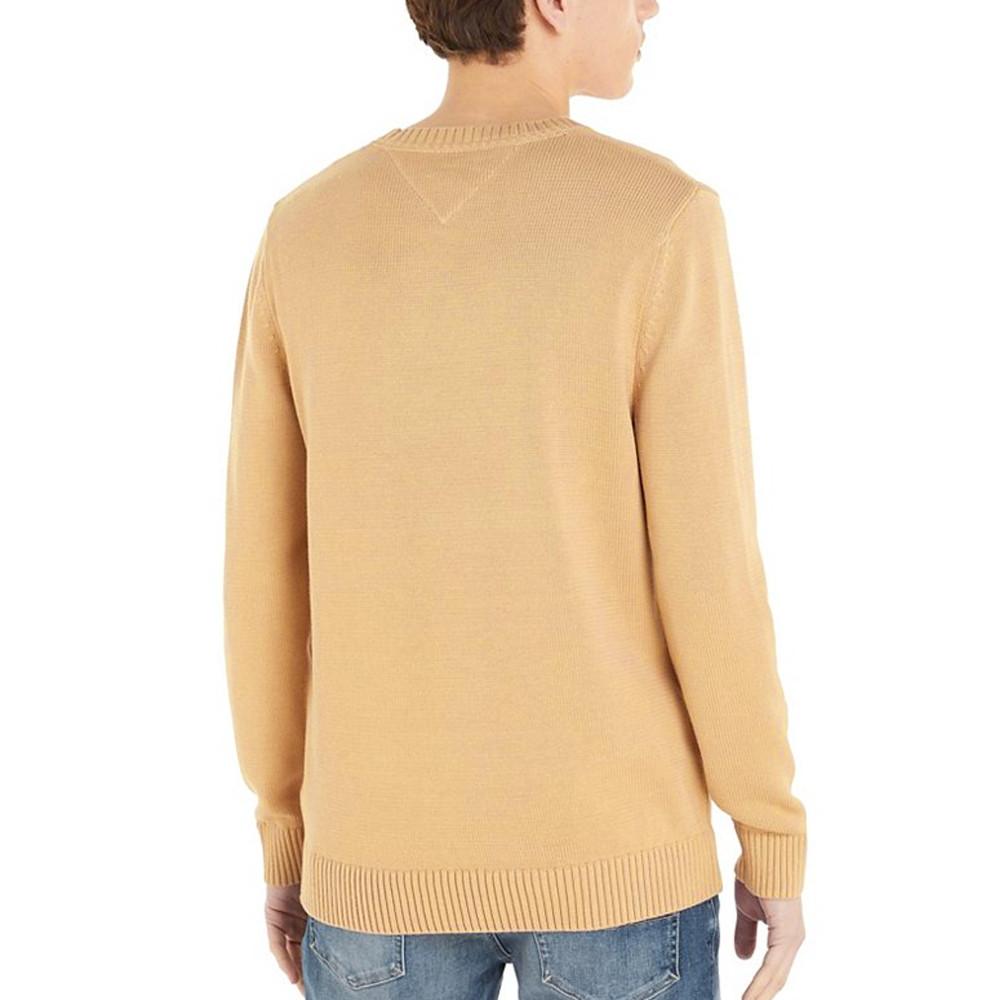 Tommy Hilfiger Pull Beige Homme Tommy Hilfiger Essential