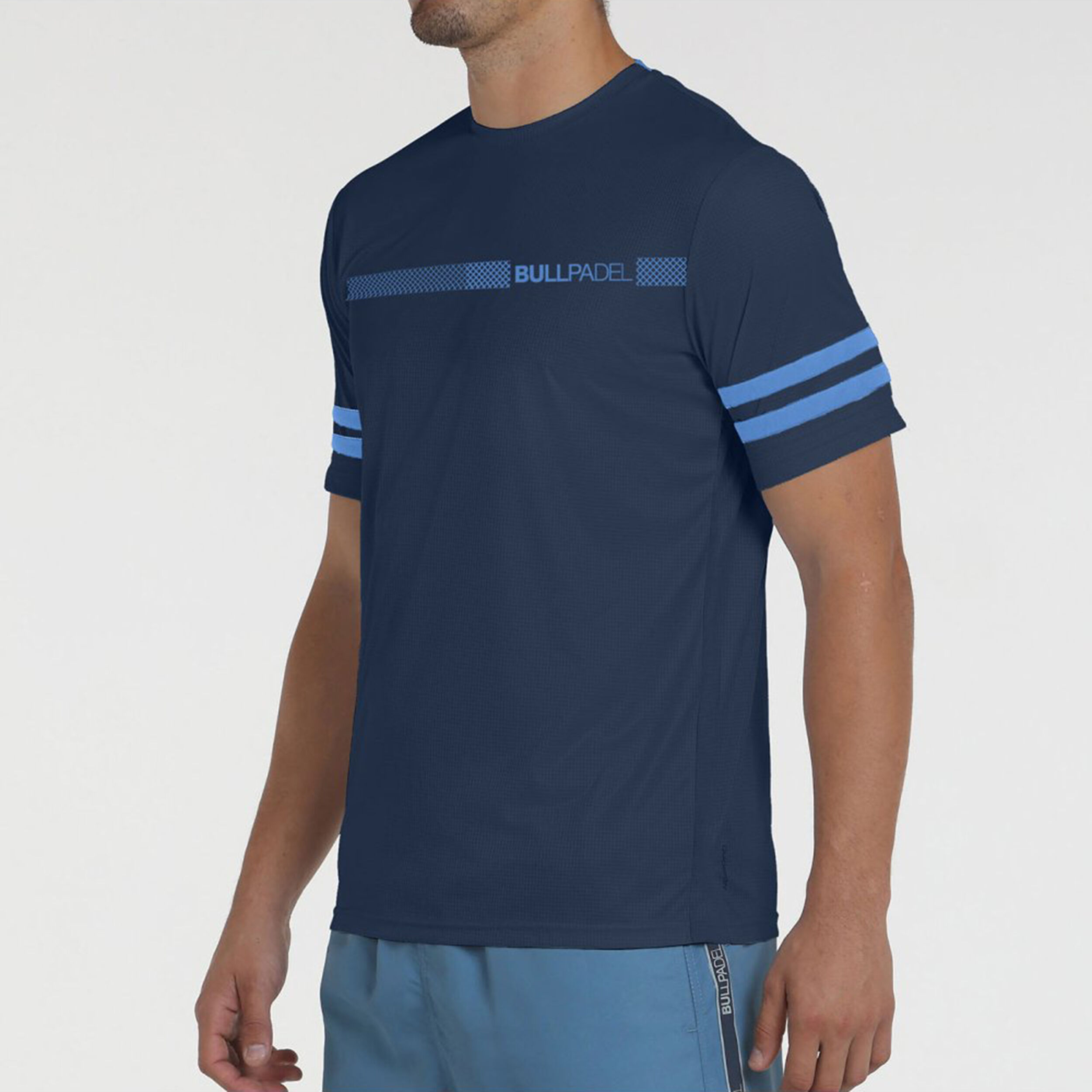 Bullpadel Berro T-shirt Hommes - Bleu Foncé