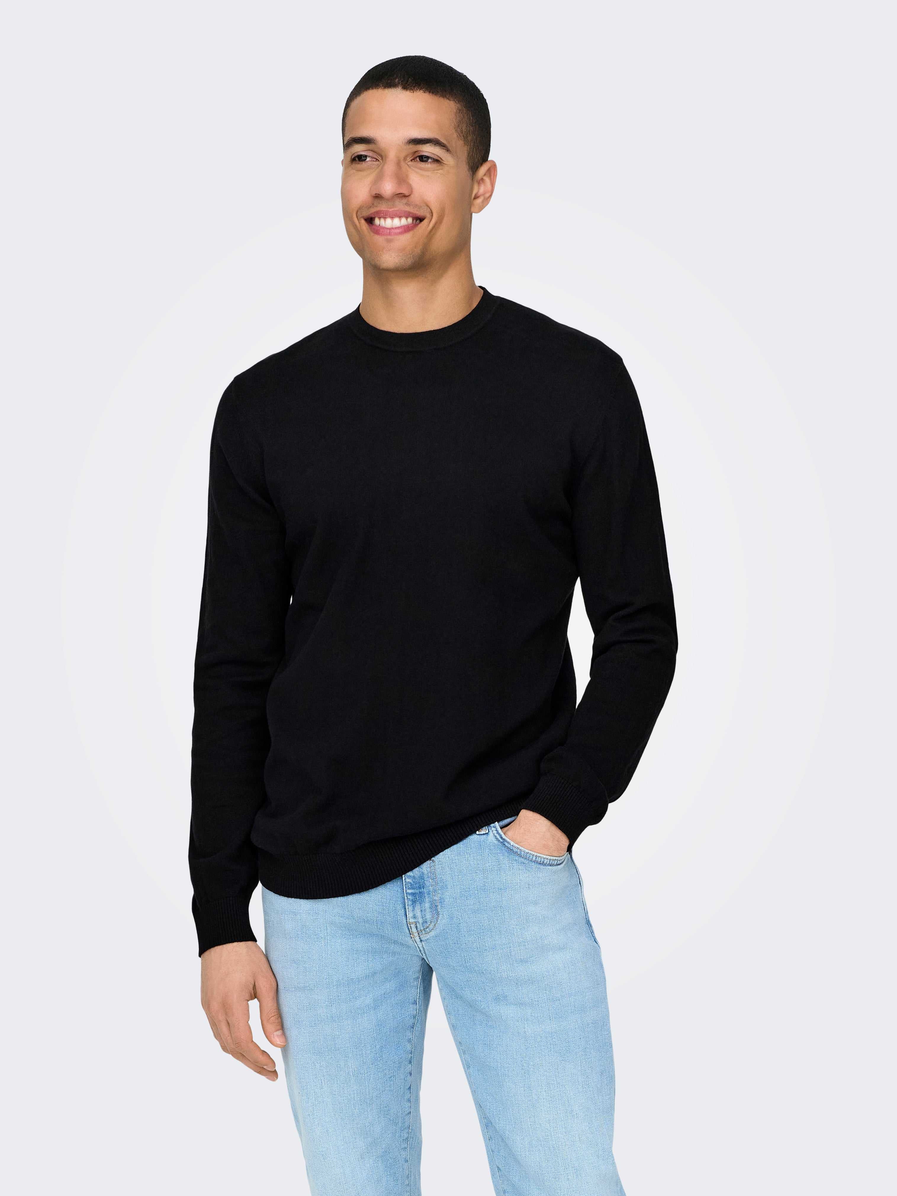 ONSLOUI Pullover Black
