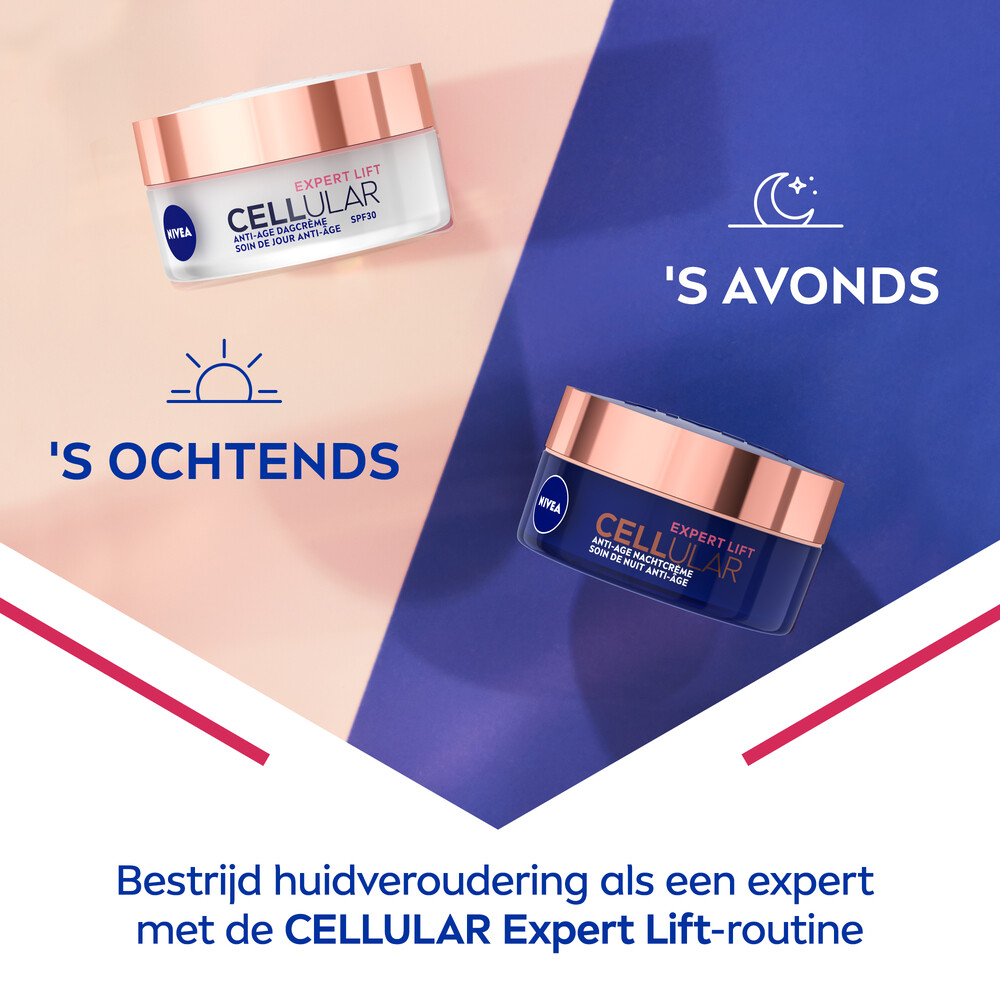 Nivea Cellular Filler Nachtcrème Elasticity 50 ml