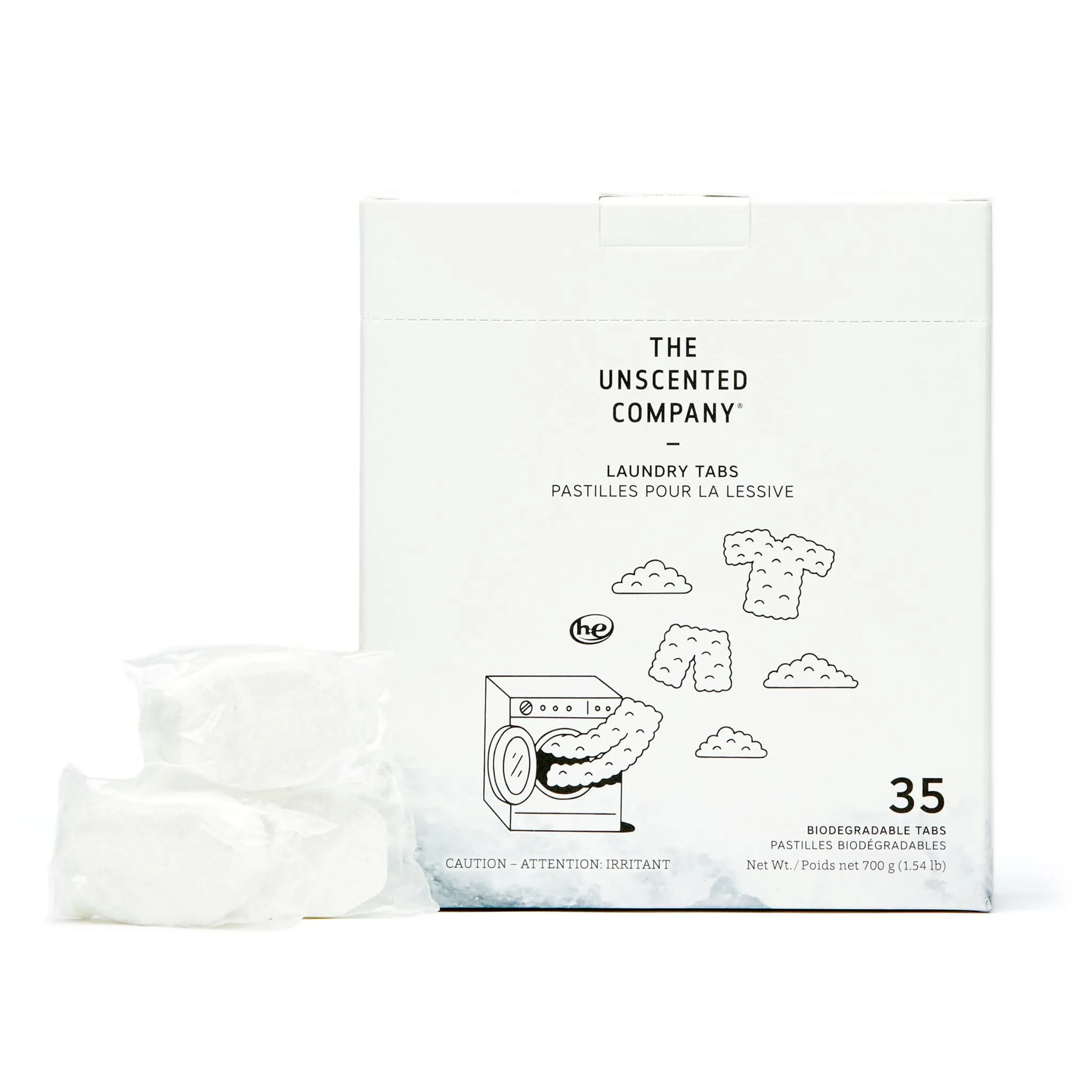 The Unscented Company Pastilles pour Lessive 35 unités
