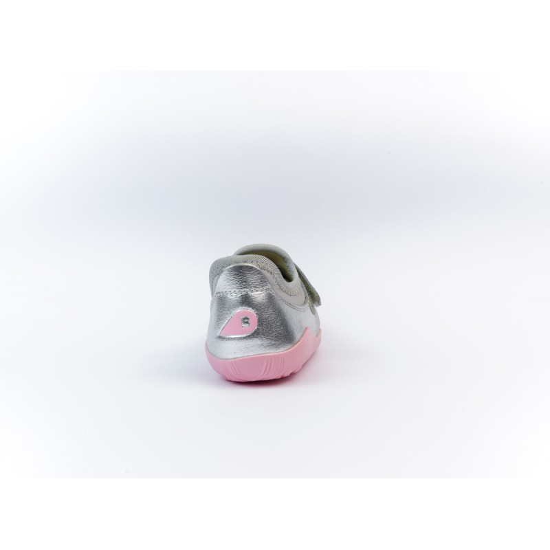 Bobux Bobux Dimension Silver Metallic and Candy