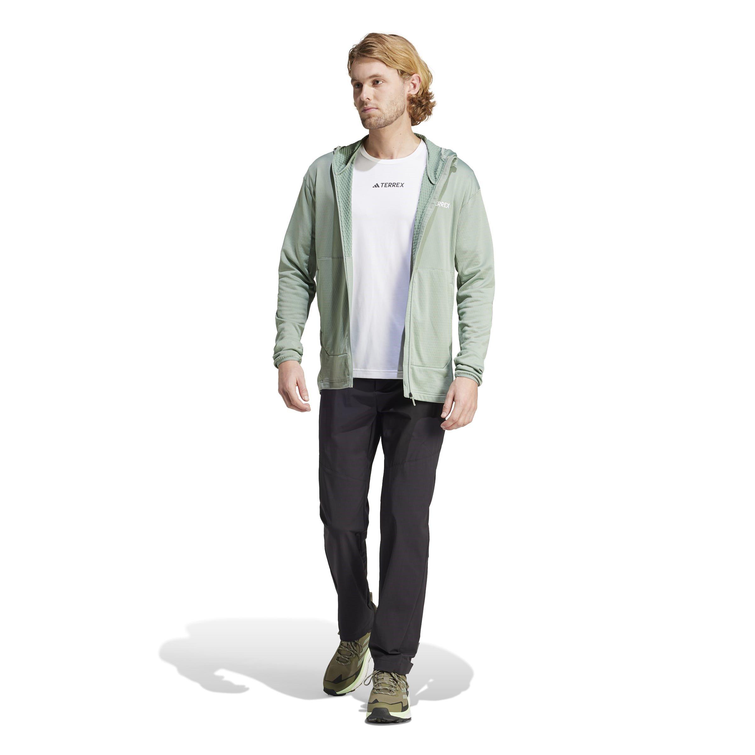 adidas Terrex XPerior Light Fleece Hooded Jacket Mens