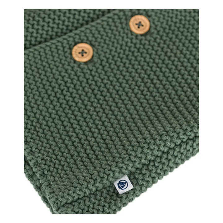 Petit Bateau Cardigan Mafa Point Mousse | Vert