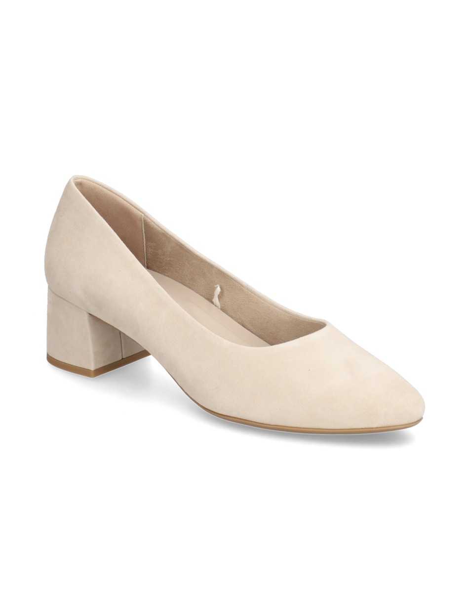 Veloursleder Pumps