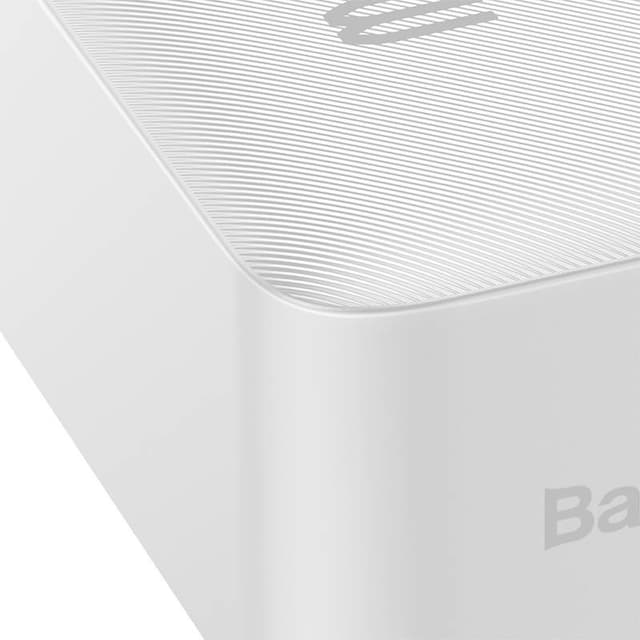 Powerbank Baseus Bipow 30000mAh, 20W (hvid)