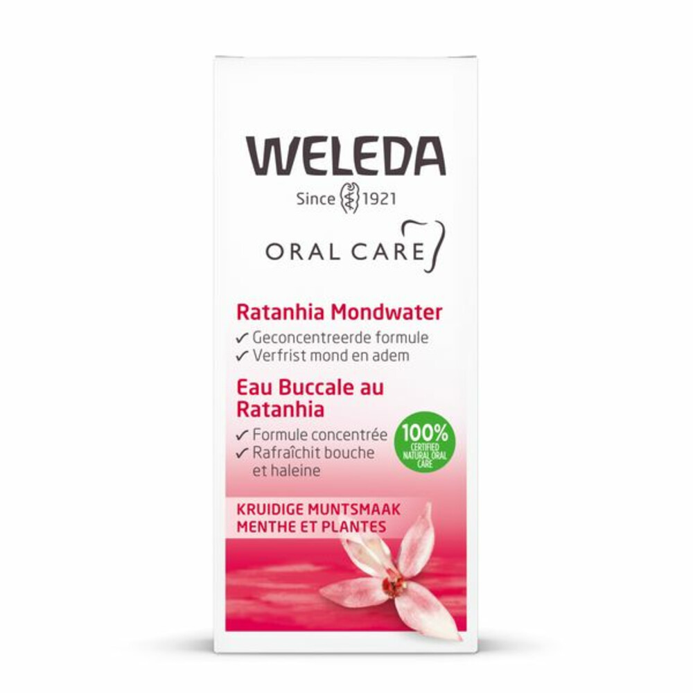 WELEDA Mondwater Geconcentreerd Ratanhia50 ml