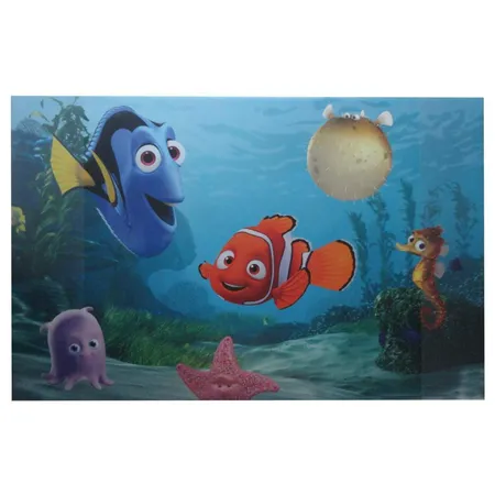 Loer & Schäfer Findet Nemo Schreibtischunterlage, 68 x 44 cm