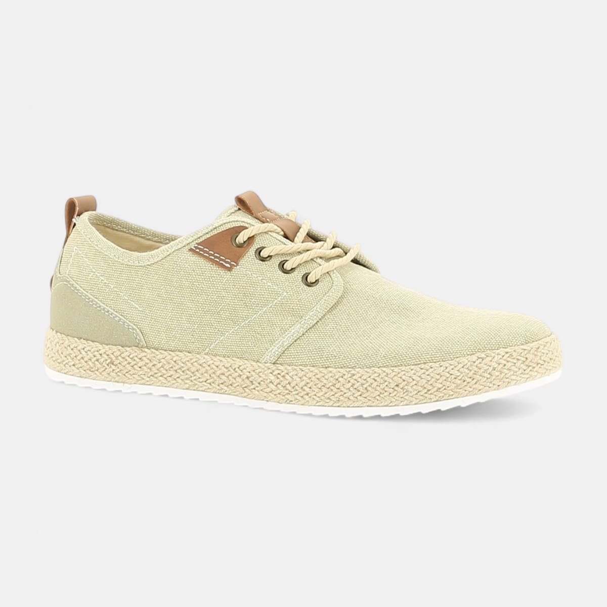 Baskets en toile Homme beige